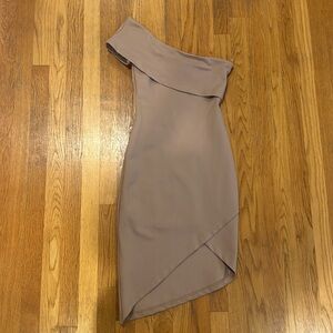 Bobbles and Lace one shoulder dress. Size small